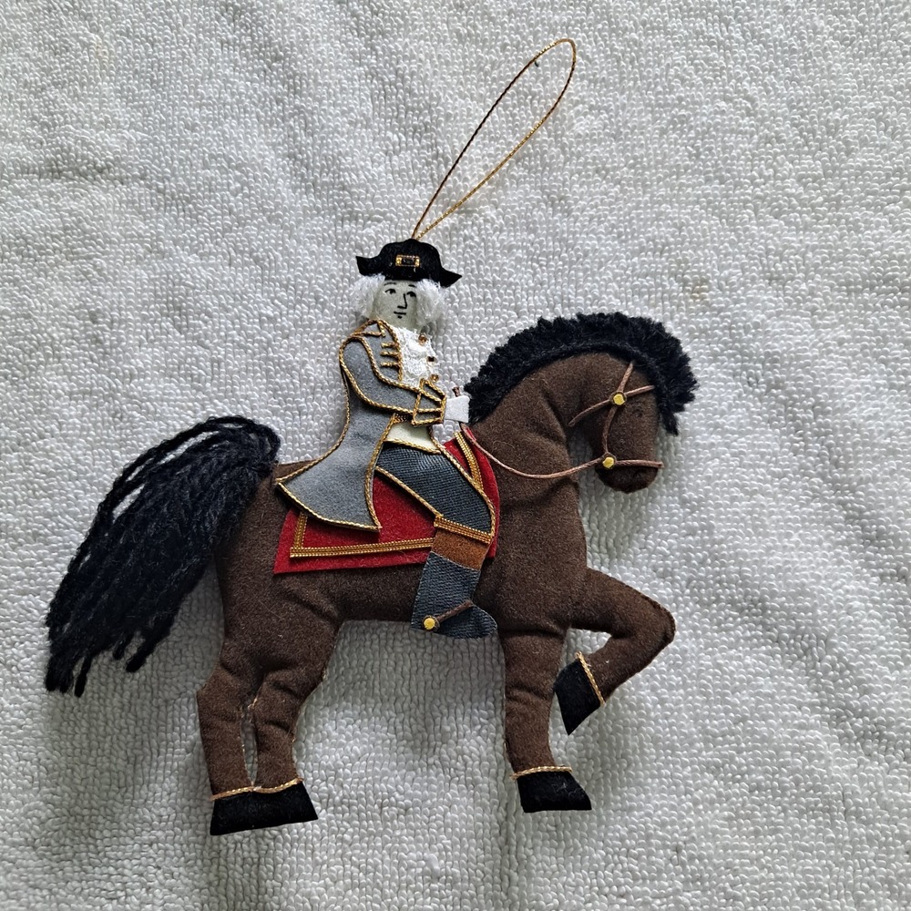 White House Historical Thomas Jefferson & Bremo Ornament